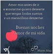 Imagenes de feliz noche amor de mi vida | | Frases de buenas noches ...