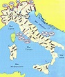 Mapa de los ríos de Italia Everyday Italian, Teaching Geography ...