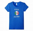 Women's Italia Forza Azzurri Soccer T Shirt Italian Futbo… | Soccer ...