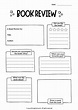 book review template with picture box download printable pdf ...