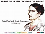 Doña Josefa Ortíz de Dominguez – Héroe de la Independencia de México ...