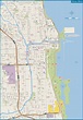 Mapa de Chicago: mapa offline y mapa detallado de la ciudad de Chicago