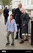 Fashion designer and campaigner Dame Vivienne Westwood joins her son ...