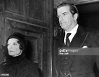 Clarissa and Nicholas Eden, the wife and son of British statesman Sir ...