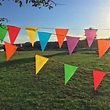 Multi-Colored Pennant - Carnival Banner or Booth Marker - Easy Decorations!