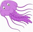 Jellyfish Cartoon Vector Art, Icons, and Graphics for Free Download