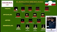 (2020)RANGOS O GRADOS EN EL EJERCITO MEXICANO CON AMLO - YouTube