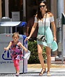 Adriana Lima has her hands full as energetic daughter Valentina breaks ...