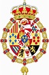 Gran escudo de armas del rey legítimo de las Españas y las Indias ...