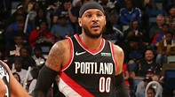 How did Carmelo Anthony look in his debut with the Portland Trail ...