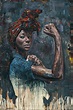 Oil Portrait Painting Imagines Women of Color as Powerful Warriors