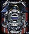 End of Watch Memorial Police Decal - 100% Made in USA
