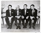 Conrad Hilton and his sons (from left to right): Barron, Conrad, Nick ...