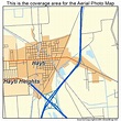 Aerial Photography Map of Hayti, MO Missouri