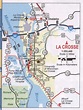 La Crosse WI roads map.Free printable highway map La Crosse city ...