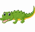 Premium Vector | Cute crocodile cartoon