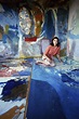 Helen Frankenthaler in her studio : r/ArtHistory