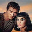 Elizabeth Taylor and Richard Burton in "Cleopatra" (1963) Hollywood ...