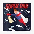 "Superdad" Poster for Sale by StephenMollie | Redbubble