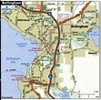 Bellingham city road map for truck drivers toll free highways map - usa