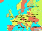 StepMap - Größte Städte Europas - Landkarte für Europa