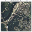 Aerial Photography Map of West Homestead, PA Pennsylvania