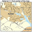 Sumter South Carolina Street Map 4570405