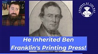 The Sedition of Benjamin Franklin Bache - YouTube