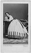 ca. 1865 Princess Pauline Metternich wearing a Worth dress photograph ...