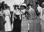 From left to right, Inez Haynes Gillmore, Hildegarde Hawthorne, Edith ...