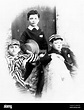 Winston Churchill as a boy (on right) with his younger brother Jack ...