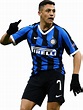 Alexis Sanchez Inter football render - FootyRenders