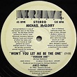 Michael McGloiry - Won't You Let Me Be The One | Archivio180 - Store