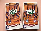 Lot of 2 1992/1993 Toronto Blue Jays World Series VHS MLB Official ...