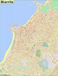 Large detailed map of Biarritz - Ontheworldmap.com
