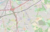 Karte von Herne :: Deutschland Breiten- und Längengrad : Kostenlose ...
