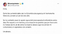 De luto streamer Juan Guarnizo; falleció su hermana