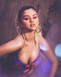 Selena Gomez Lounges On A Boat In A Colorful, Retro Swimsuit From Her ...