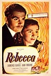 Rebecca Movie Poster 1940 | Old movie posters, Hitchcock film, Alfred ...