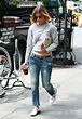 KATE MARA in Jeans Out and About in New York - HawtCelebs