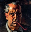 Self-portrait with a pipe, 1953 - Andre Derain - WikiArt.org