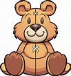 Cartoon teddy bear 2089571 Vector Art at Vecteezy
