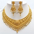 22 Carat Indian Gold Necklace Set 70.4 Grams code:NS1003 | Gold Forever