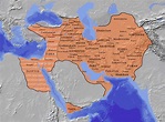 Map Mondays 2.0 #20: The Sassanid Empire at its greatest extent c. 620 ...