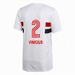 Hombre Fútbol Camiseta Igor Vinicius #2 1ª Equipación Blanco 2020/21 La ...