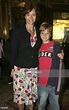Actress Rachel Ward and her son Joe Brown attend the opening night of ...