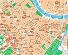 Carte des villes avec les quartiers : Vienne en Autriche