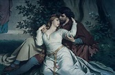 Tristan and Isolde mural, Neuschwanstein, by August Spiess (1881 ...