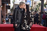 Billy Idol kisses his girlfriend on the Hollywood Stroll of Fame ...