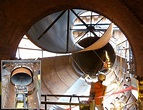 Pipe Rehabilitation Steel Tunnel Liner 147 inch Dia Blue Ridge Dam ...